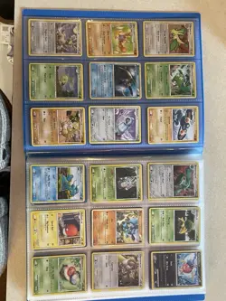 HUGE Vintage Pokemon Card Binder Lot DP 2007-2011🔥250 Cards!! Rares! Read Desc! - Image 2