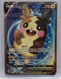 Morpeko V 190/202 Sword & Shield NM Full Art Ultra Rare Pokemon Card - Image 1