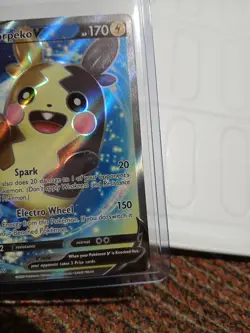 Morpeko V 190/202 Sword & Shield NM Full Art Ultra Rare Pokemon Card - Image 2