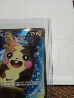 Morpeko V 190/202 Sword & Shield NM Full Art Ultra Rare Pokemon Card - Image 3
