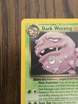 Pokemon Card - 1st Edition Dark Weezing Team Rocket 31/82 - Image 4