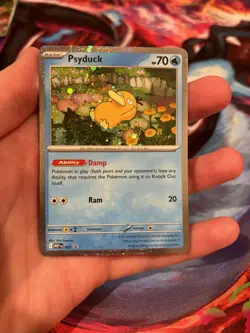 Pokemon TCG Psyduck Mega Evolution Blister Promo Holo Card Cosmos 007 - Image 2