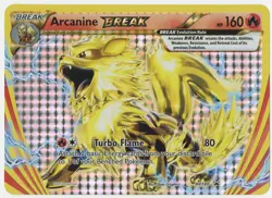 Pokemon - Arcanine BREAK (Jumbo box topper card holo promo - XY180) - Image 1