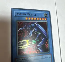 Yu-Gi-Oh Card - PP01-EN013 - JAVELIN BEETLE (super rare holo) - NM - Image 3