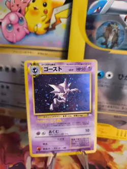 Pokemon Karte Card Alpollo Haunter Mysterious Of Fossil Holo Wotc japanese Exc - Image 1