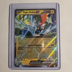 Pokemon Sv09: Journey Together Tapu Koko EX Holo Double Rare Card 051/159 - Image 1