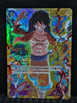 Monkey.D.Luffy SEC OP09-119 One Piece Card Game CCG TCG - Image 1