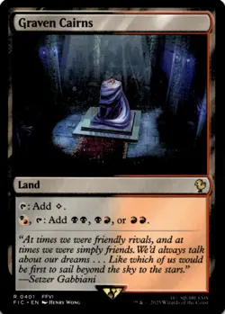 MTG Graven Cairns Normal NM Commander: FINAL FANTASY Magic 401 - Image 1