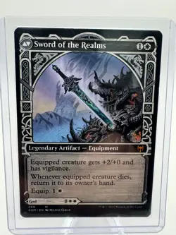 Halvar, God of Battle (Showcase) Kaldheim Regular KHM 299 Light Play - Image 3