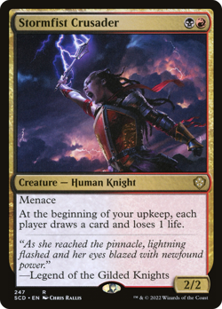Stormfist Crusader [Starter Commander Decks] Magic MTG - Image 1