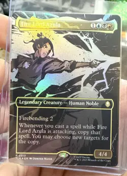 Fire Lord Azula (0313) (Borderless) Avatar: The Last Airbender Foil - Image 1