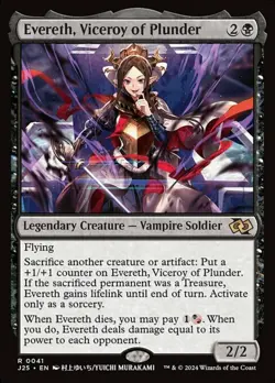 [1x] Evereth, Viceroy of Plunder Near Mint, English Foundations Jumpstart Single - Image 1