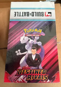 Pokemon Scarlet & Violet Destined Rivals BUILD AND BATTLE DISPLAY BOX 10 ct - Image 1