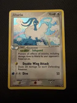 Pokemon TCG 2005 Altaria 1/107 EX Deoxys Holo HP - Image 1