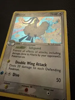 Pokemon TCG 2005 Altaria 1/107 EX Deoxys Holo HP - Image 2