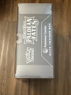 Paldean Fates Pokemon Center Elite Trainer Box PC ETB Factory Sealed + CASE - Image 5