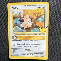 Cleffa 20/111 Holo Rare - 2021 Pokemon Celebrations 25th Anniversary NM 20/111 - Image 1