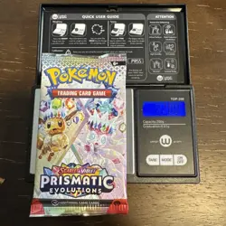 22.00g HEAVY - Pokemon TCG Prismatic Evolution Booster Pack!Possible GOD - Image 1