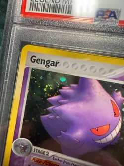 PSA 8 GENGAR HOLO EX LEGEND MAKER #5 2006 POKEMON SWIRL - Image 3