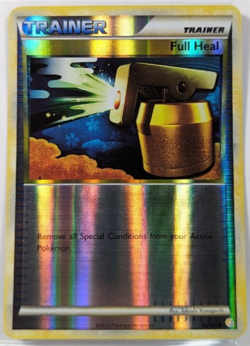 Pokemon TCG Full Heal Heartgold Soulsilver 93/123 Reverse Holo Uncommon NM - Image 1