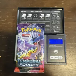 22.90g HEAVY - Pokemon TCG S&V - Temporal Forces - Booster Pack! Possible GOD - Image 1
