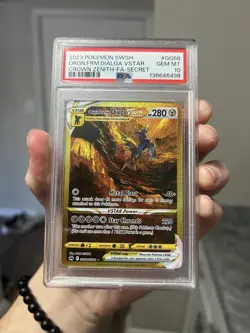 2023 Pokemon SWSH Crown Zenith Origin Forme Dialga Gold VSTAR PSA 10 GEM MINT - Image 1