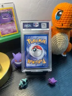 2001 Pokemon 3 Movie Entei Reverse Holo Black Star Promo #34 PSA 8 English - Image 2
