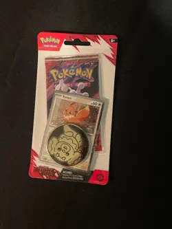Pokemon Destined Rivals Blister-Eevee Promo-Factory Sealed - Image 1