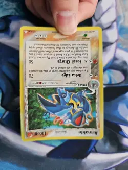 Pokemon EX Holon Phantoms Armaldo 1/110 Holo Rare Played - Image 3