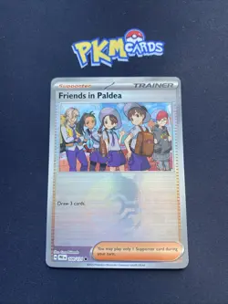 Pokemon TCG Friends In Paldea Prismatic Evolution 109/131 Pokeball LP. - Image 1