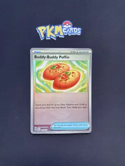 Pokemon TCG Buddy-Buddy Poffin Prismatic Evolutions 101/131 Pokeball LP. - Image 1