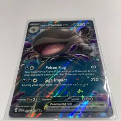 PALDEAN CLODSIRE EX POKEMON DOUBLE RARE HOLO JOURNEY TOGETHER NM 94/159 - Image 2