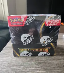 Pokemon TCG Enhanced Mega Evolution Booster Box SEALED - Image 1