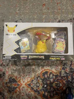 Pokemon TCG Celebrations Premium Figure Collection - Pikachu VMAX - Sealed New - Image 1