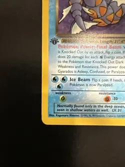 Pokemon TCG Dark Gyarados 25/82 1st Edition Team Rocket Non-Holo Rare - Image 2