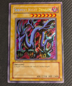 Yugioh Serpent Night Dragon MRL-103 1st Edition Secret Rare LP! - Image 1