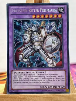 Edelstein-Ritter Prismaura HA06-DE020 Secret Rare Deutsch NM YUGIOH - Image 1