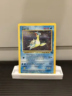 Pokemon TCG Card - Lapras - 10/62 Holo Rare - Fossil Set German - Image 1