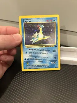 Pokemon TCG Card - Lapras - 10/62 Holo Rare - Fossil Set German - Image 4
