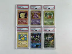 6 PSA Graded Pokemon Card Slab Lot #9 - Image 1