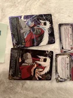 Naruto CCG TCG Jiraiya Card Lot FINAL CHANCE - Image 2