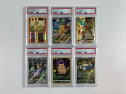 6 PSA Graded Pokemon Card Slab Lot #7 - Image 1