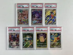 7 PSA Graded Pokemon Card Slab Lot #6 - Image 1