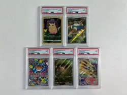 5 PSA Graded Pokemon Card Slab Lot #5 - Image 1
