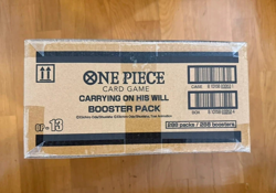 One Piece Card Game OP-13 Carrying On His Will Booster Box Case SEALED English - Image 1