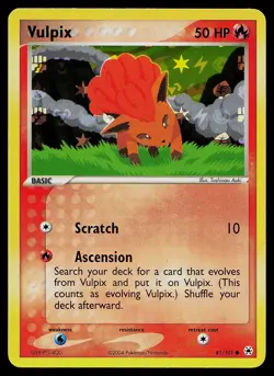 Pokemon Card - Vulpix Hidden Legends 81/101 Common Reverse Holo - Image 1