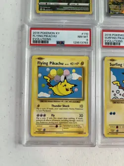 6 PSA Graded Pokemon Card Slab Pikachu Lot #3 - Image 5