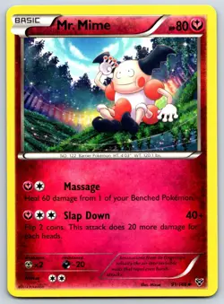 Mr Mime - XY Base Set 91/146 Pokemon 151 Card NM - Image 1