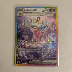Pokemon Card - TCG: Espeon - Prismatic Evolutions PRE - 155/131 - English - NM - Image 3
