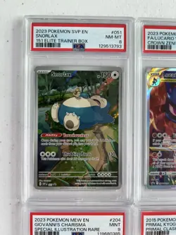 6 PSA Graded Pokemon Card Slab Lot #2 - Image 2